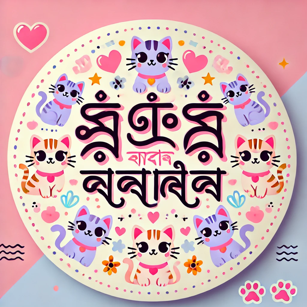 মেয়ে বিড়ালের নাম ইংরেজি