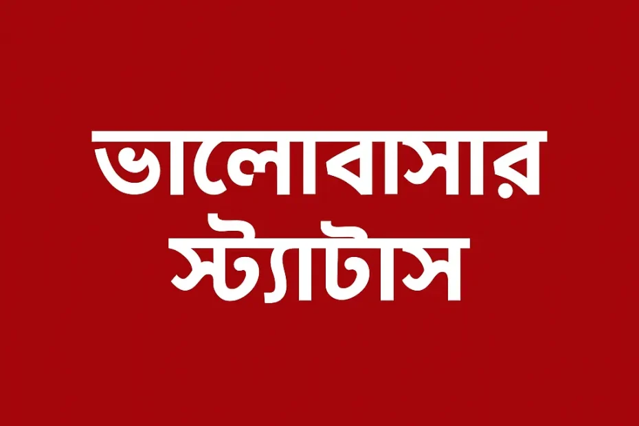 ভালোবাসার স্ট্যাটাস